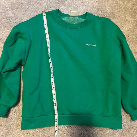 Pull&Bear Round Neck Sweatshirt with Slogan Size M - Picture 5 of 5